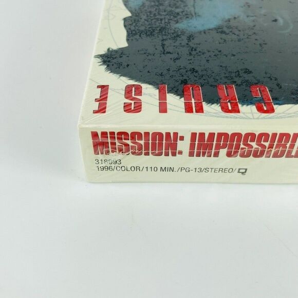 Mission Impossible Sealed New VHS Tape 1996 Factory Sealed IGS READY Tom Cruise - Picture 8 of 12